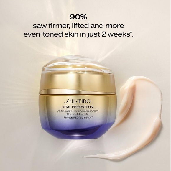 ONLY 1! Shiseido Vital Perfection Uplifting Firming Advanced Cream NEW - Picture 3 of 11